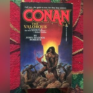 Conan the Valorous by John Maddox Roberts TOR Trade Paperback